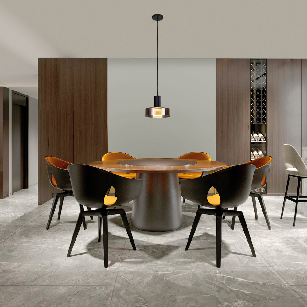 Mantra Gin Pendant Ceiling Lamp GU10 Black 8429