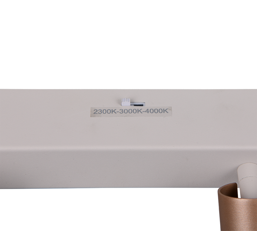 Foco Trio Ambala LED marrón café 65cm 849210465
