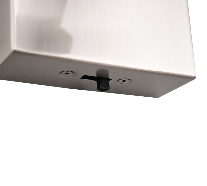 Foco de techo Trio Ikaris níquel mate LED 10x20,5cm 855310107