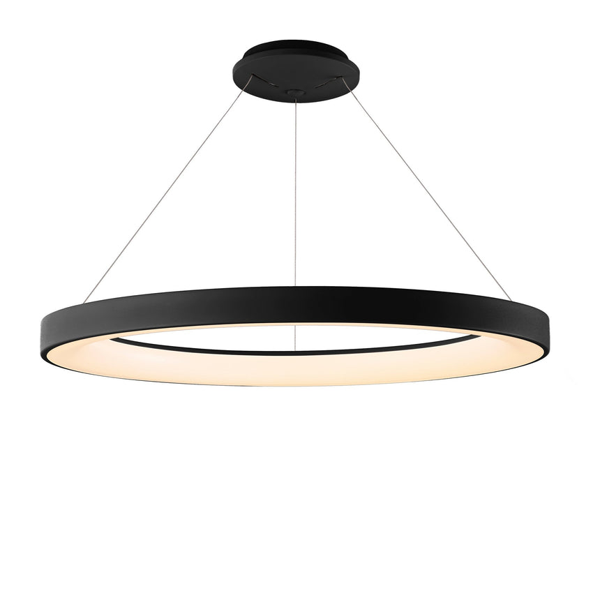 Mantra Niseko II Lámpara de techo colgante LED dimable 65cm negro 8571