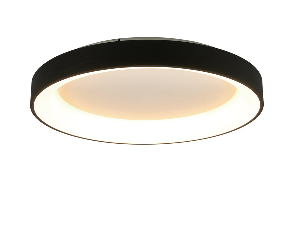 Mantra Niseko II Dimmable LED Ceiling Light 65cm Black 8580