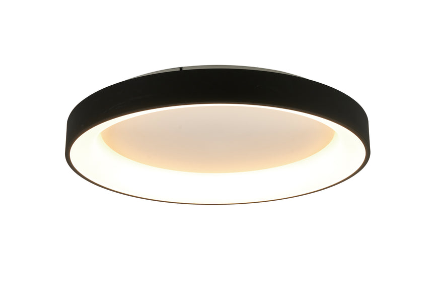 Mantra Niseko II Plafón LED Dimable 50cm negro 8581