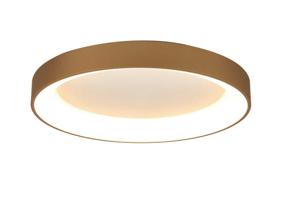 Mantra Niseko II Dimmable LED ceiling light 65cm gold 8583