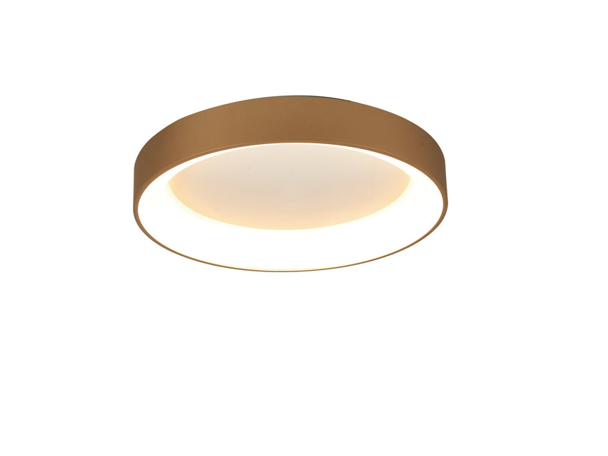 Mantra Niseko II Dimmable LED Ceiling Light 38cm Gold 8585