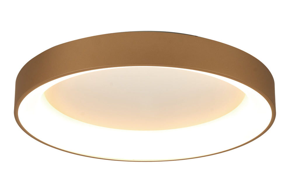 Mantra Niseko II dimmable LED ceiling light 90cm gold 8641