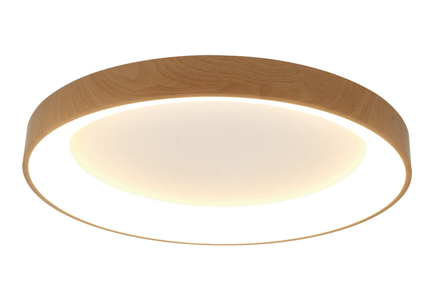 Mantra Niseko II Plafón LED dimable 90cm madera 8643