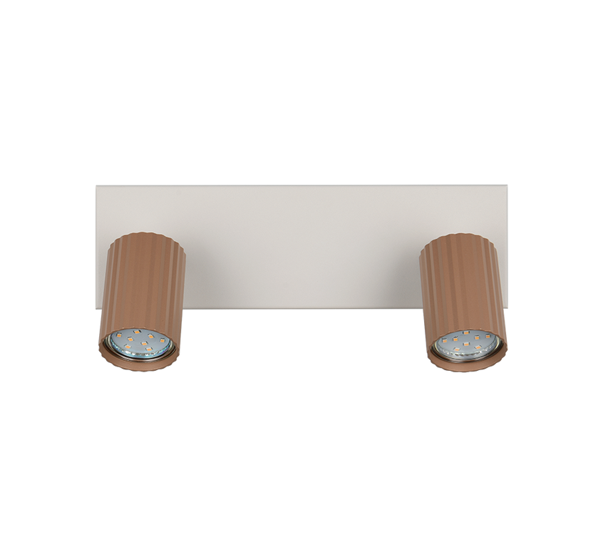 Foco Trio Soka LED marrón café 3000K 30cm 867700265