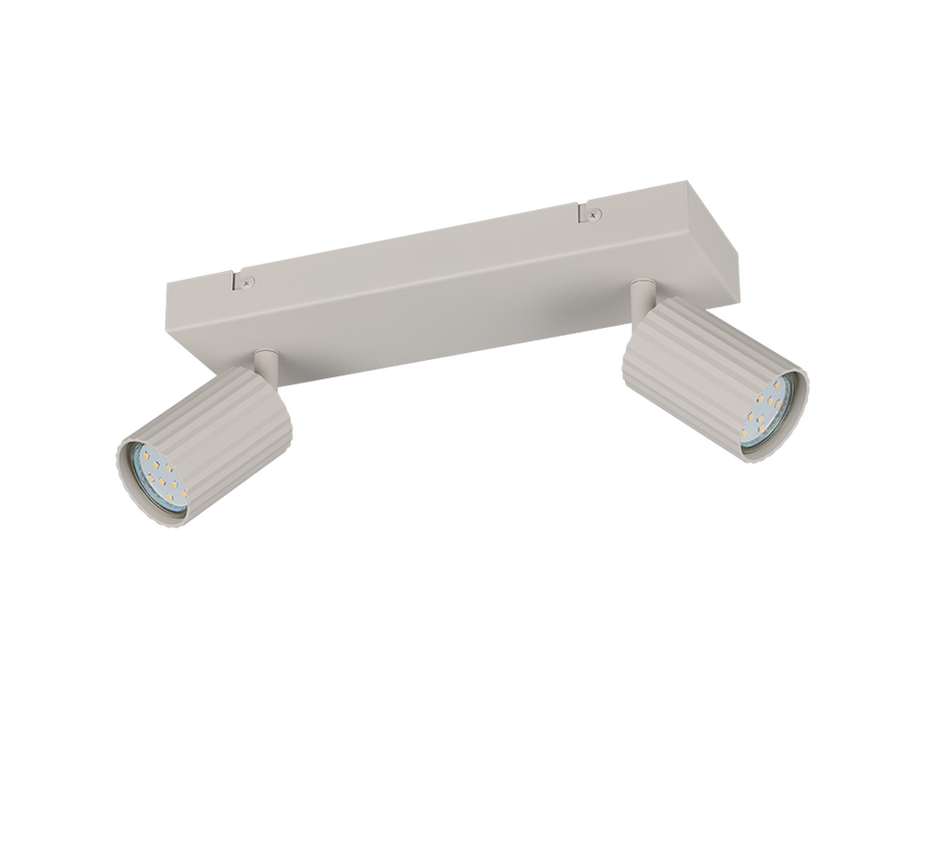 Foco Trio Soka LED gris cálido 3000K 30cm 867700276