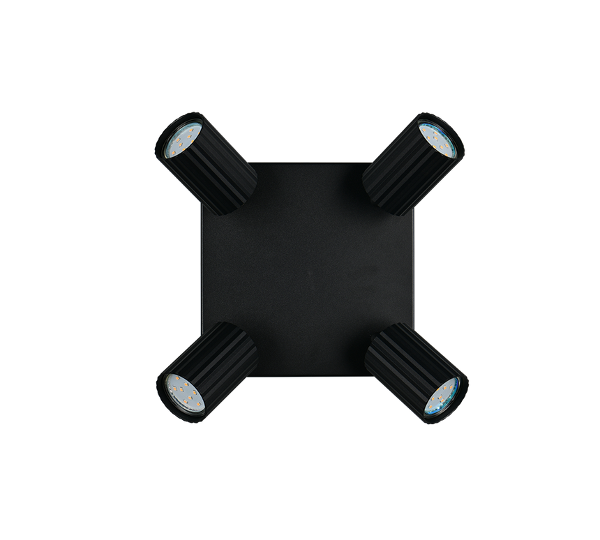 Foco Trio Soka LED negro mate 3000K 20cm 867730432