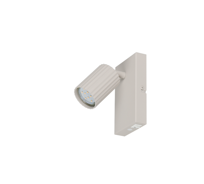 Foco Trio Soka LED gris cálido 3000K 9cm 867770176