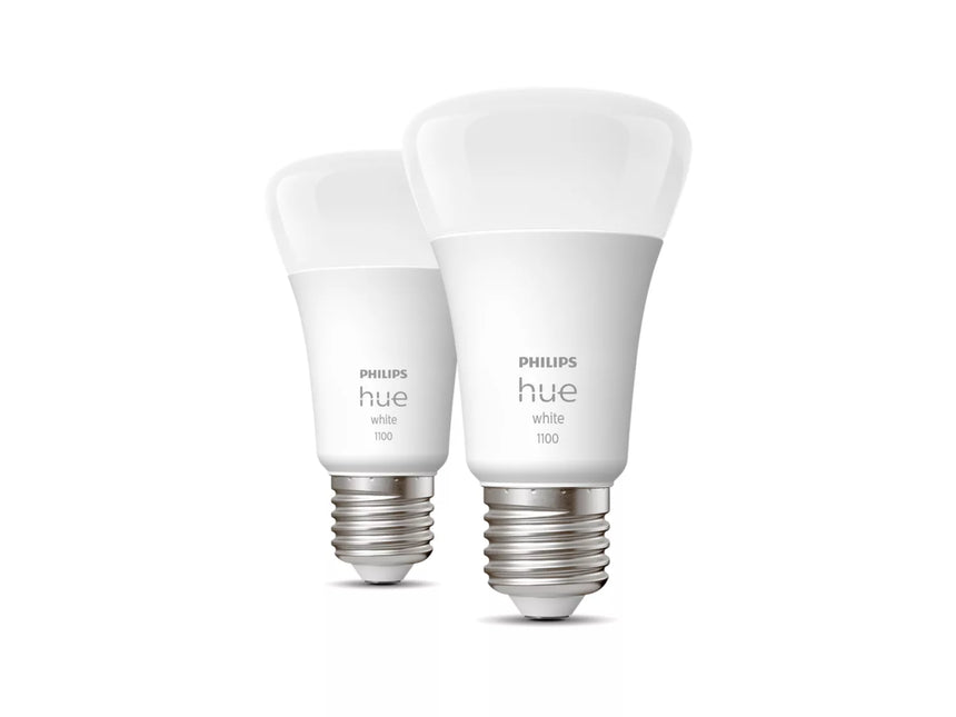 Philips Hue LED smart bulb 2 units A60 E27 9.5W 2700K 289192