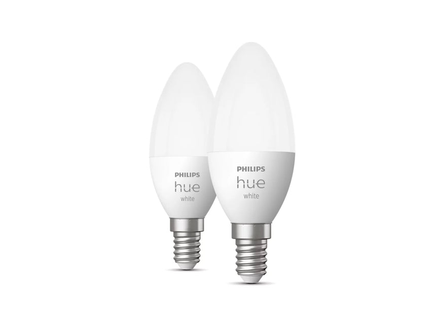 Philips Bombillas LED Hue Vela E14 5,5W 2 unidades 320628
