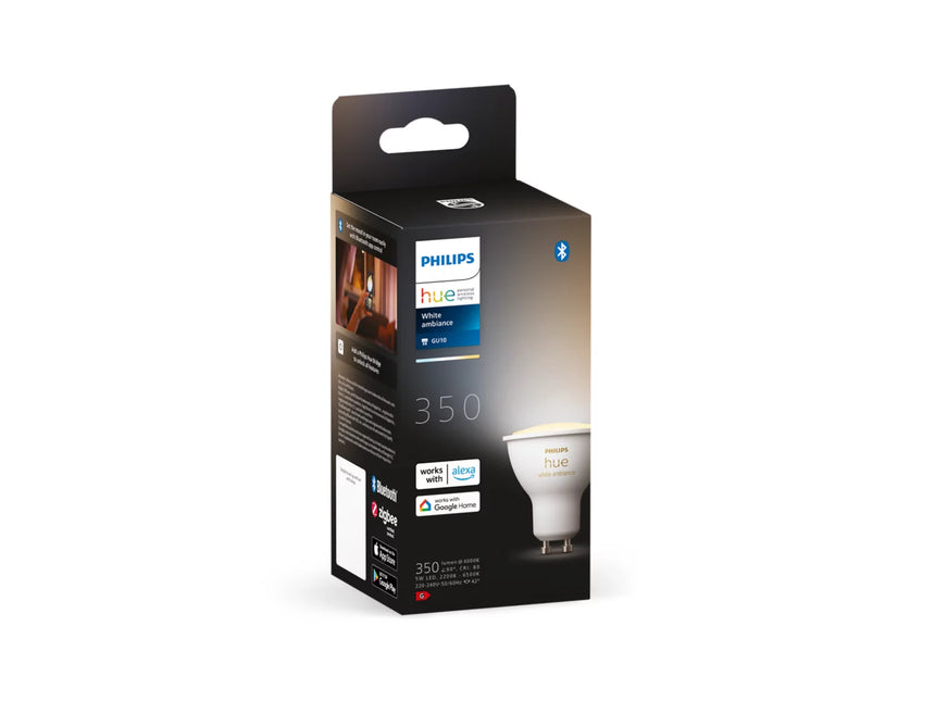 Philips Bombilla inteligente LED Hue GU10 4,3W White Ambience 339903