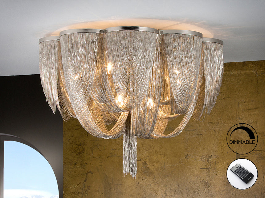 Schuller Minerva 872469D Plafón Níquel