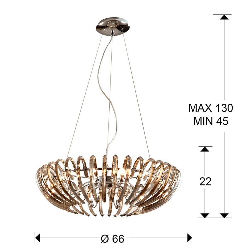 Schuller Ariadna Pendant Ceiling Lamp 876124D
