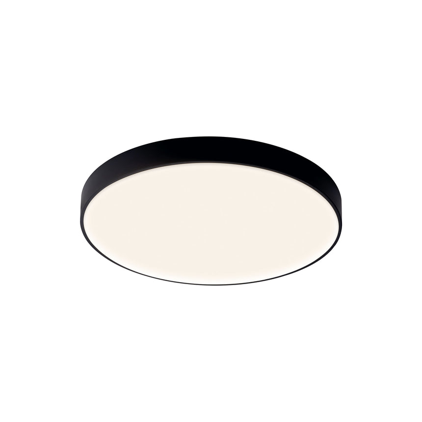 Plafón Cumbuco Ii Mantra negro 8839