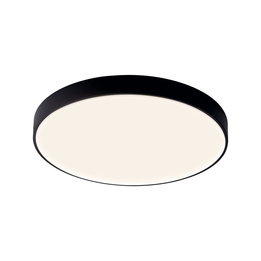 Plafón Cumbuco Ii Mantra negro 8842