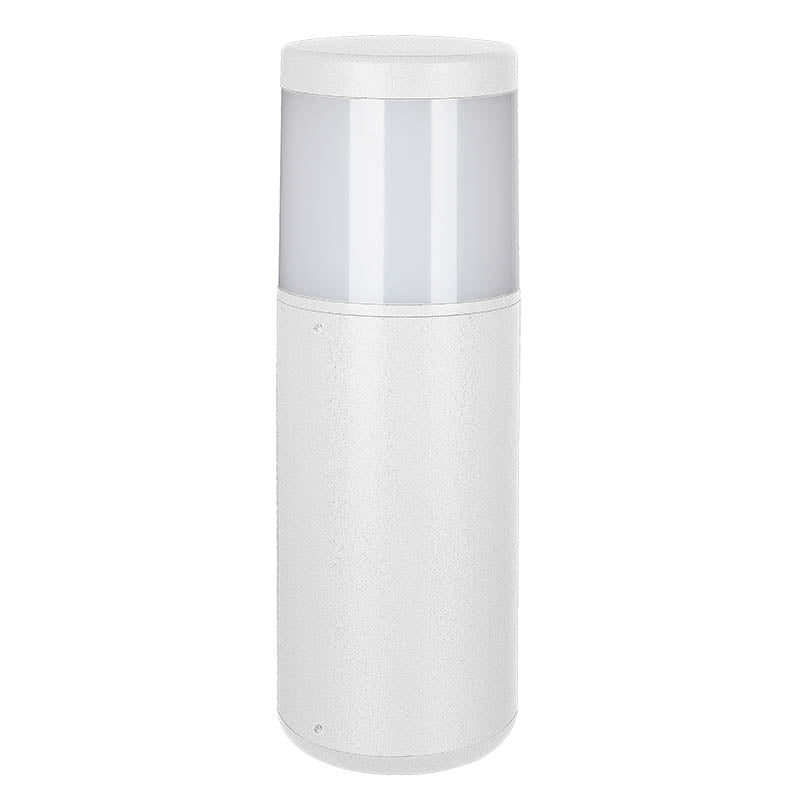 Baliza de exterior Mantra Chicago aluminio IP65 Ø12cm blanco — ref. 8845 (2)