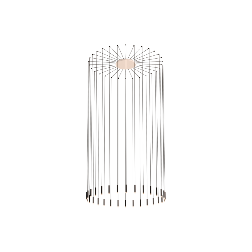 Lámpara de techo colgante LedsC4 Candle XS LED 30 luces 00-8535-14-27