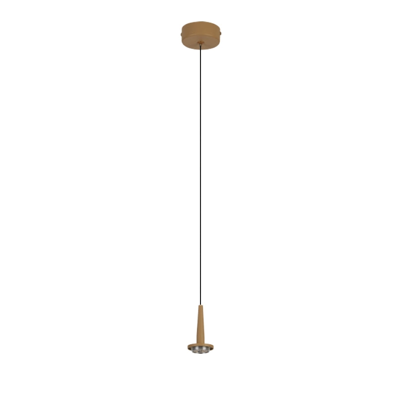 Mantra Andromeda Lámpara de techo colgante LED 5W 3000K W/T Cristal oro 8931