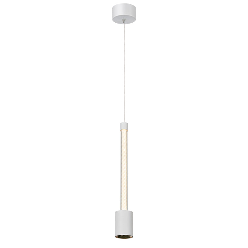 Mantra Fugaz Lámpara de techo colgante LED 7W 3000K blanco+oro rosa 8946