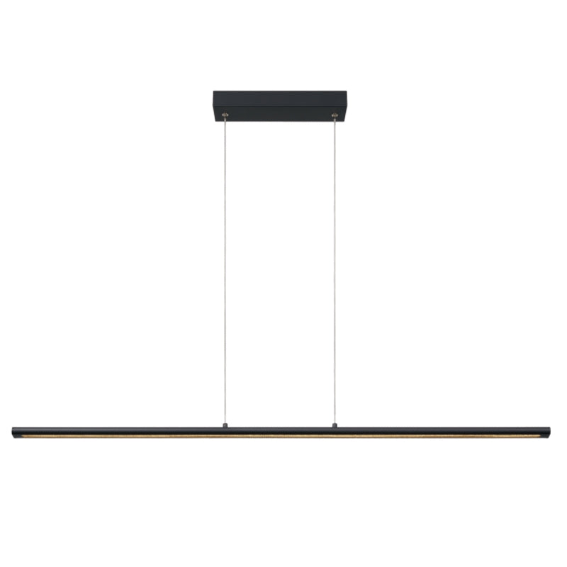 Mantra Lineal LED Pendant Ceiling Lamp 38W 3000K Black 8954
