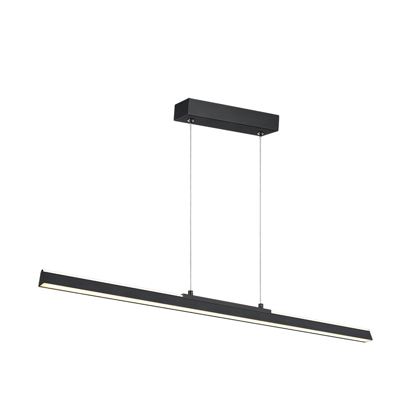 Mantra Lineal LED Pendant Ceiling Lamp 36W 3000K Black 8957