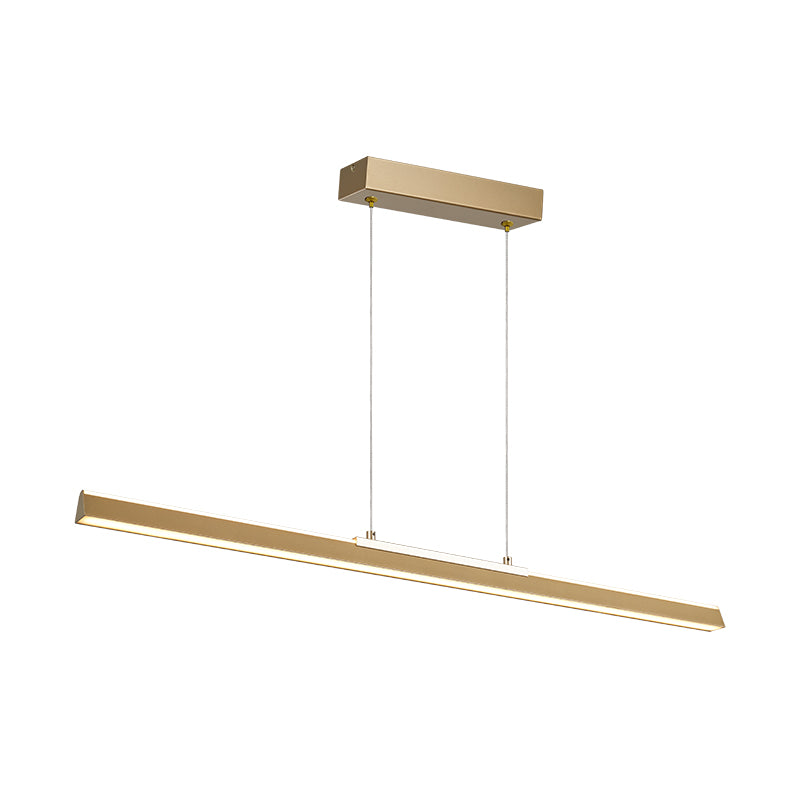 Mantra Lineal Lámpara de techo colgante LED 36W 3000K 91cm oro 8958