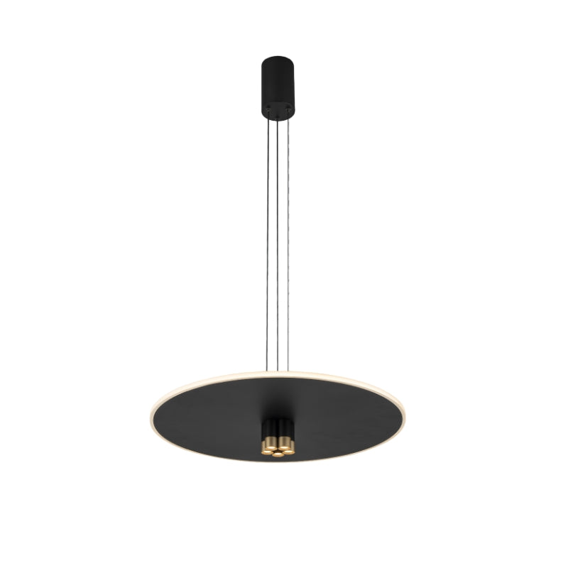 Mantra Nomada Lámpara de techo colgante LED negro/oro 8982