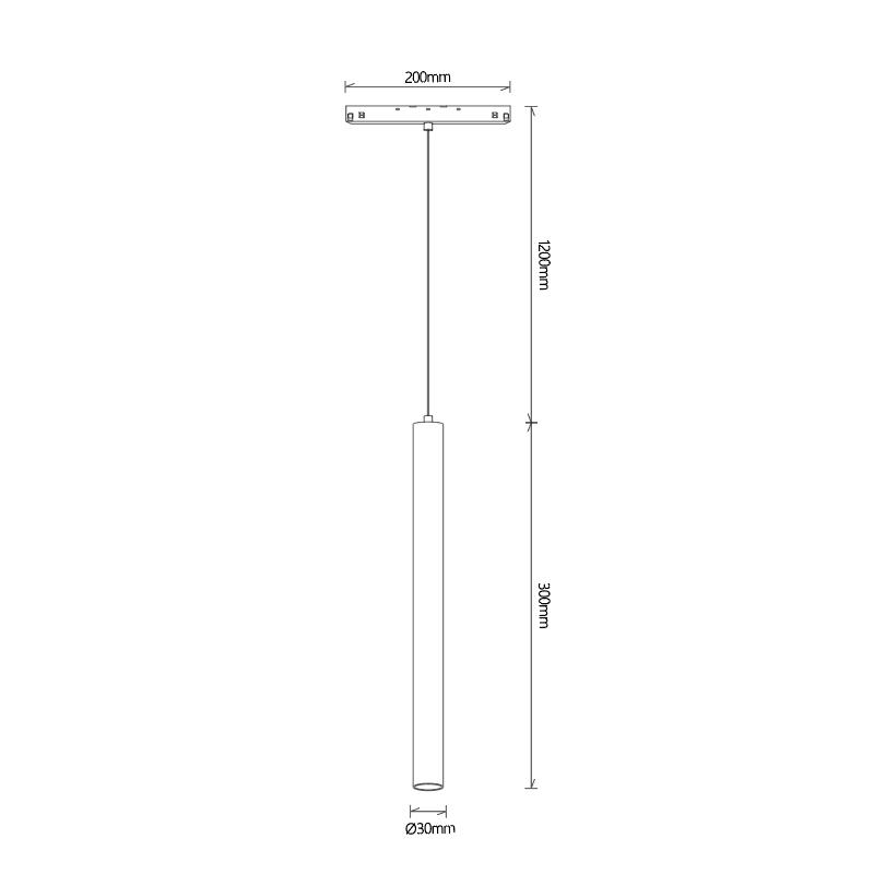 Empotrable Magneto Mantra negro 8997