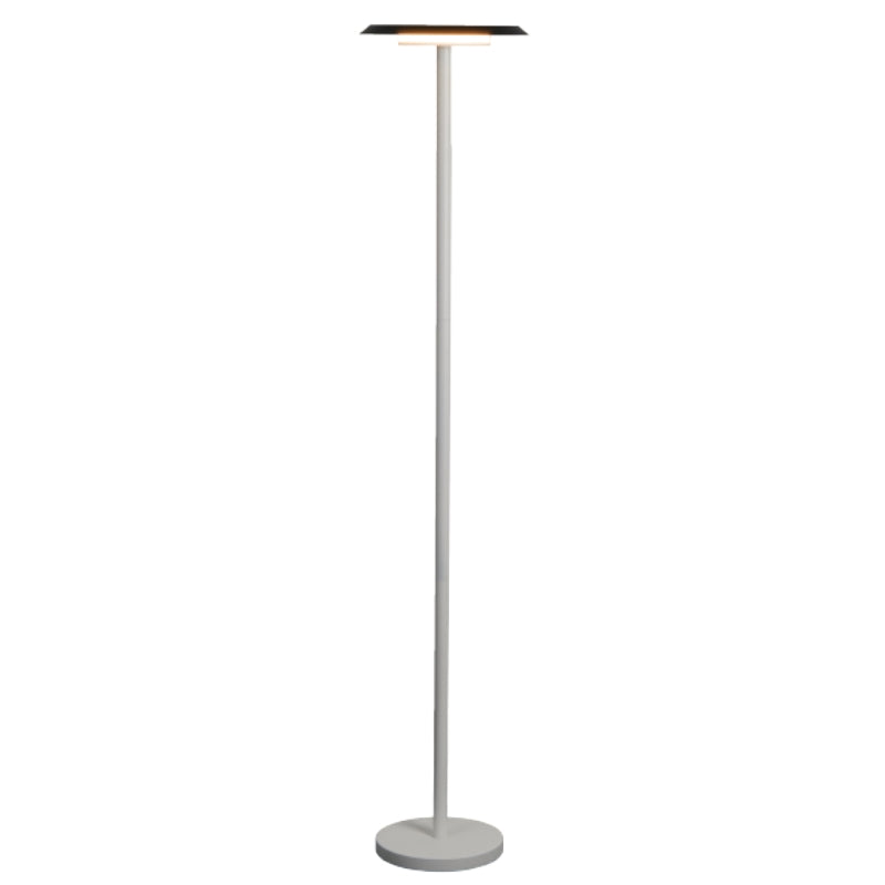 Mantra Tina Lámpara pie de salón LED 12W 3000K blanco y negro 9005