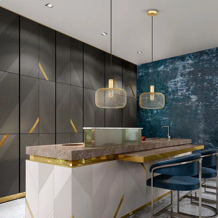 Schuller Osiris Lámpara de techo colgante oro 910149