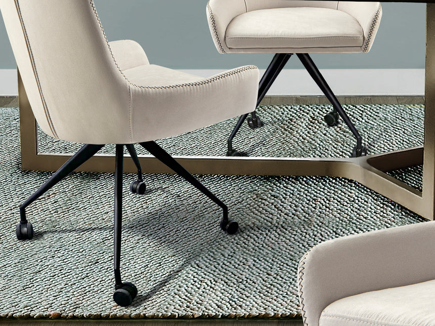 Silla de ruedas Schuller Diane negro y blanco de 53x88c - ambiente