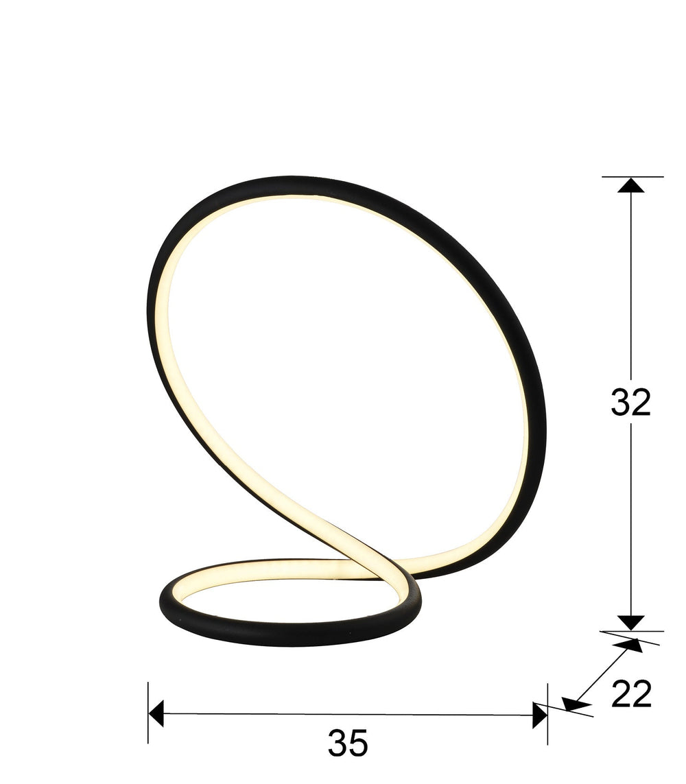 Schuller Infinito Table Lamp black 963053