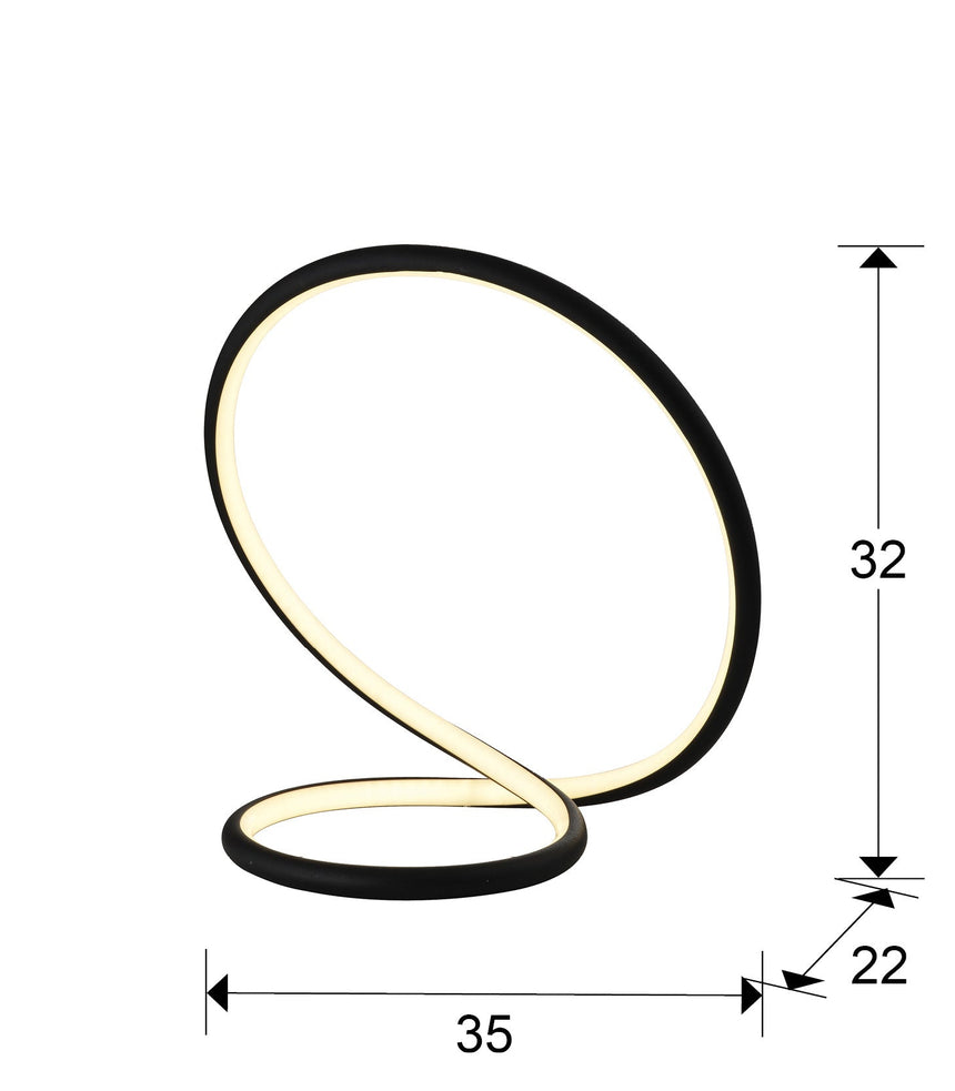 Schuller Infinito Sobremesa negro 963053