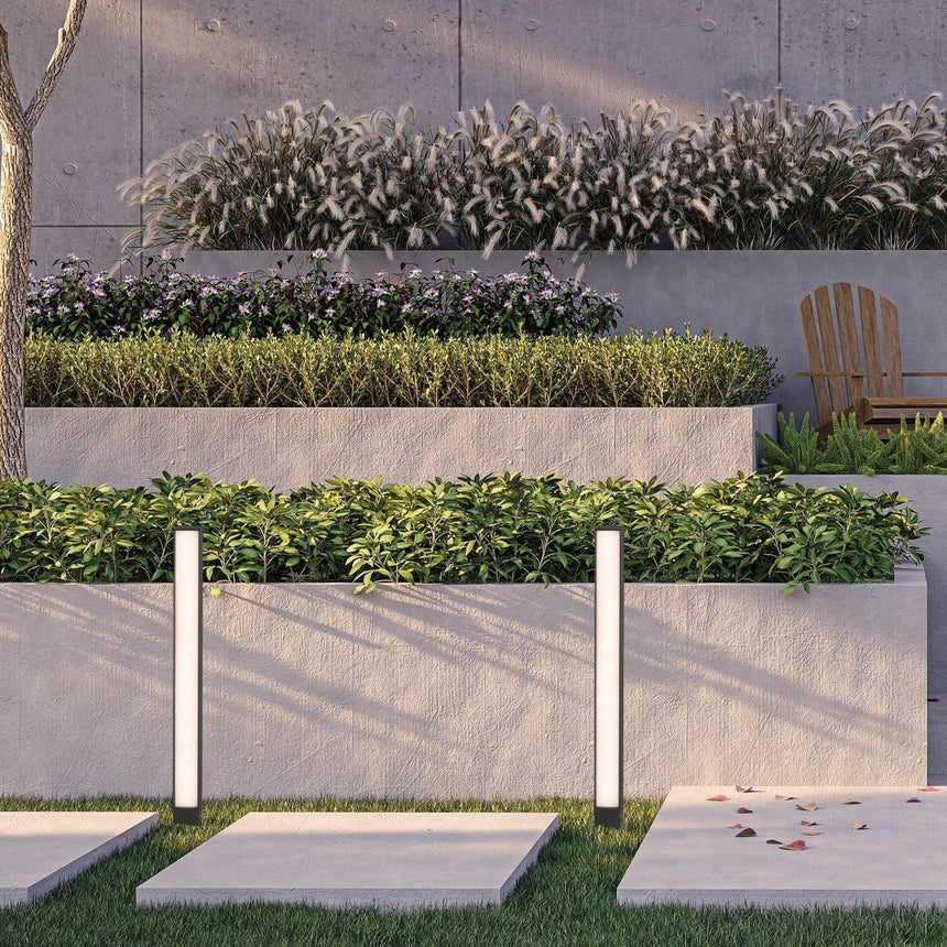 ACB Adhara Baliza exterior led 6w 3000k ip65 antracita texturado H2080000GR