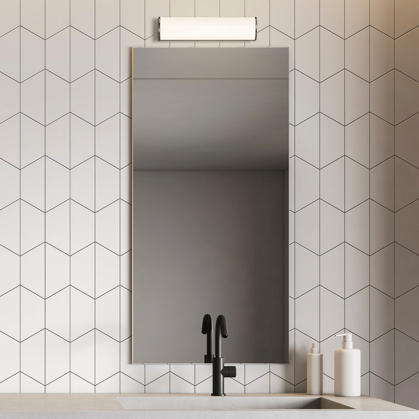 ACB Aldo Aplique baño opal/cromo LED 18W IP44 3000K-4000K Slide Switch A3432170C