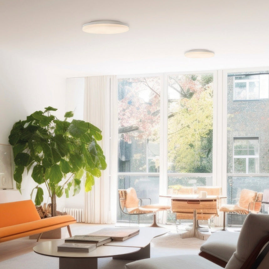 ACB Angus ceiling lamp white/opal LED Slide Switch P3979070B