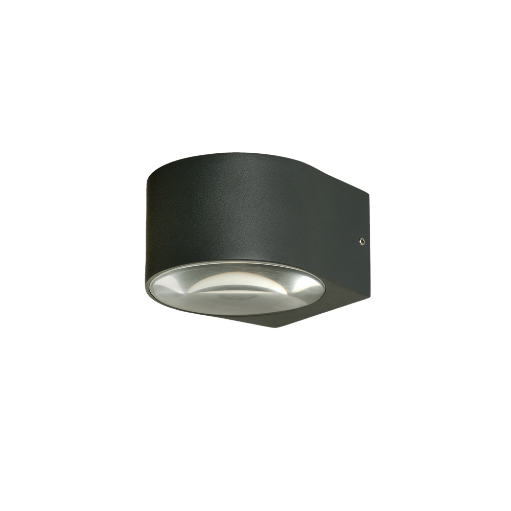 ACB Ania Wall Lamp 16/2060-2 Anthracite Textured, LED 2x6W 3000K 1080lm, CRI80 IP65 A2060100GR