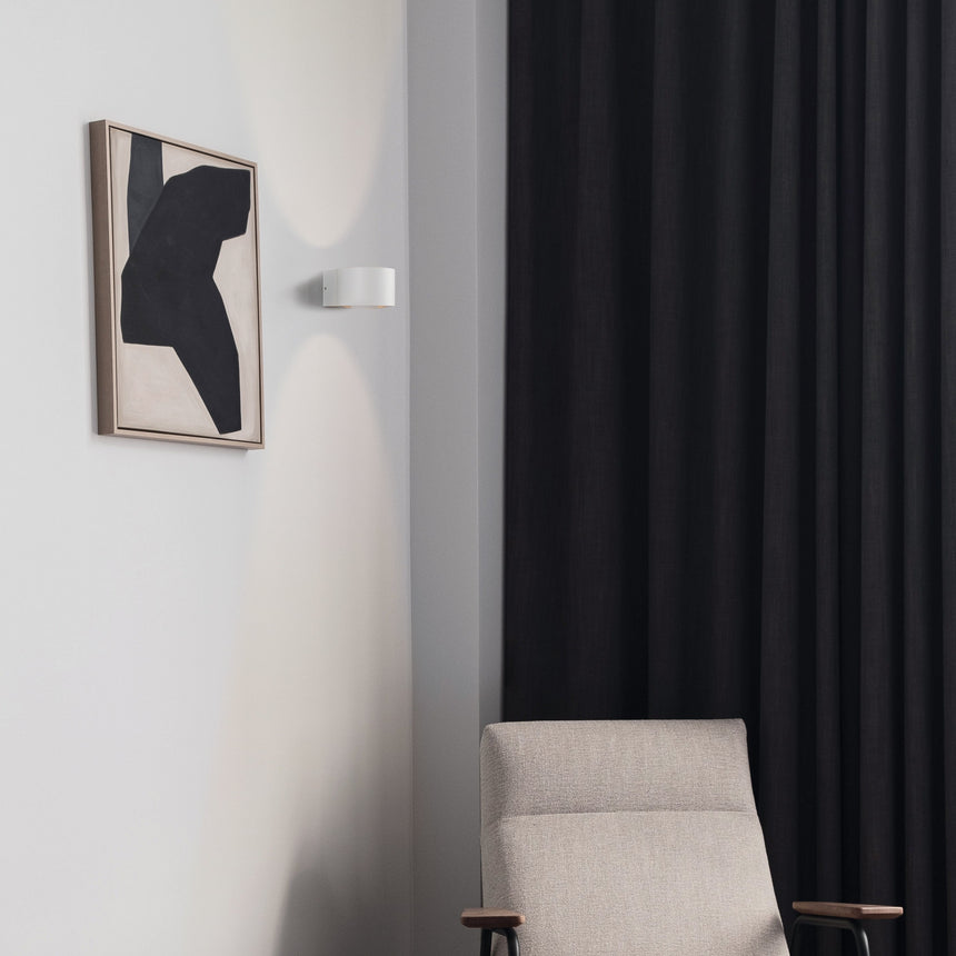 ACB Ania 16/2060 Wall Light Textured White, LED 1x6W 3000K 540lm, IP65 A2060000B