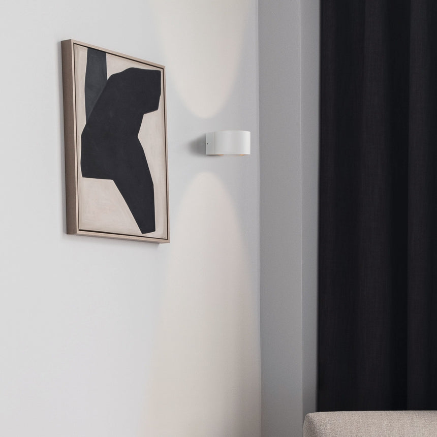 ACB Ania Wall Light 16/2060-2 Textured White, LED 2x6W 3000K 1080lm, CRI80 IP65 A2060100B