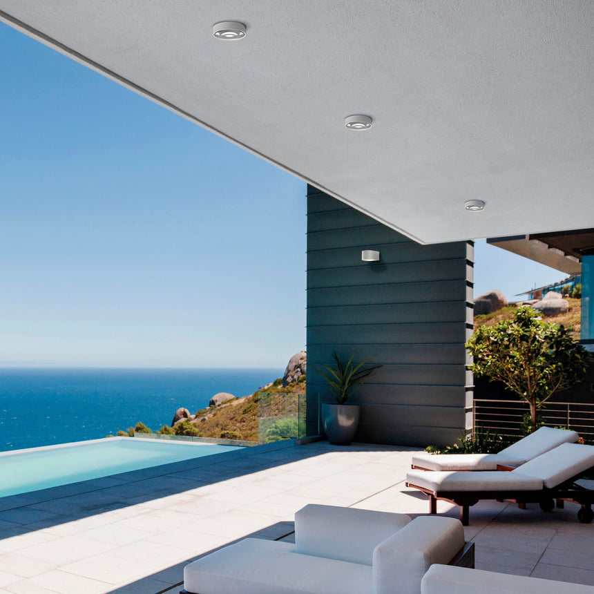 ACB Ania Plafón LED 2060 blanco texturado 6W 3000K IP65 P2060000B