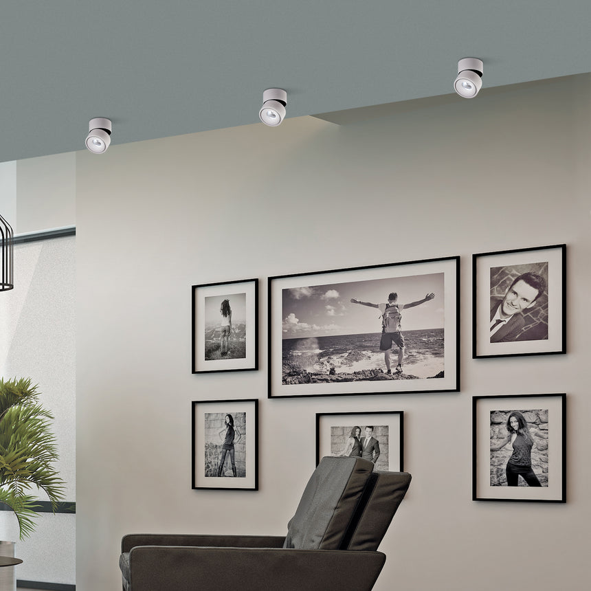 ACB Apex Plafón LED COB 13W 3000 orientable blanco texturado P341210B