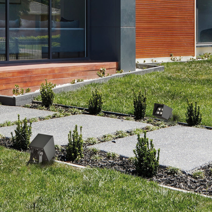 ACB Apus Aplique antracita texturado LED 6W 3000K IP65 A205810GR