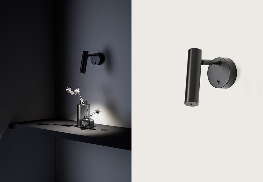 Aplique de pared Aromas Maru LED 3W acero A1194