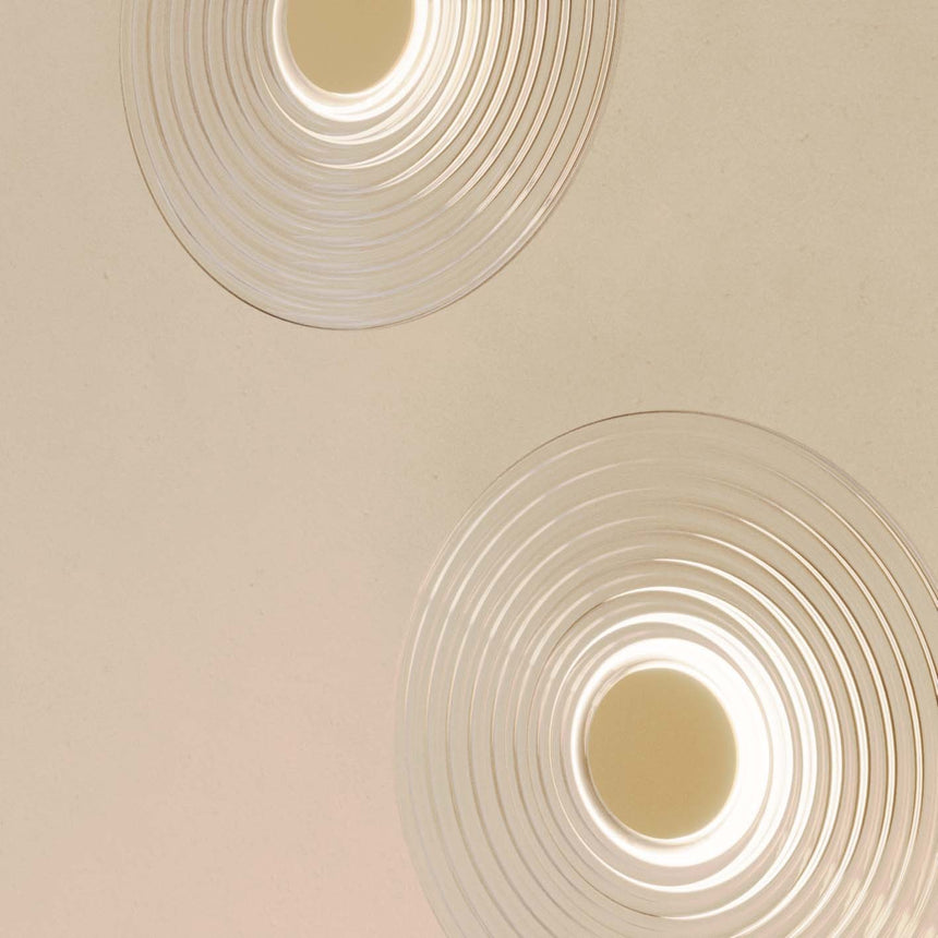 Aplique de pared Aromas Glic LED 5W cristal A1199