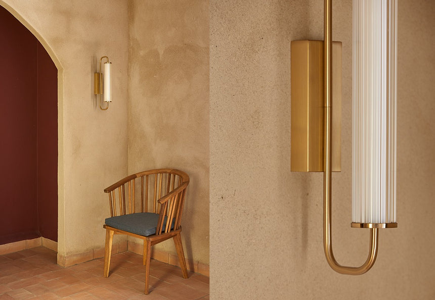 Aplique de pared Aromas Ison LED 6W cristal A1298
