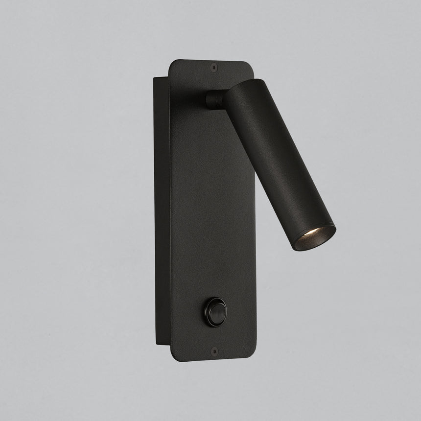 ACB Aron Empotrable LED Negro Texturado 3W 3000K interruptor E32401N