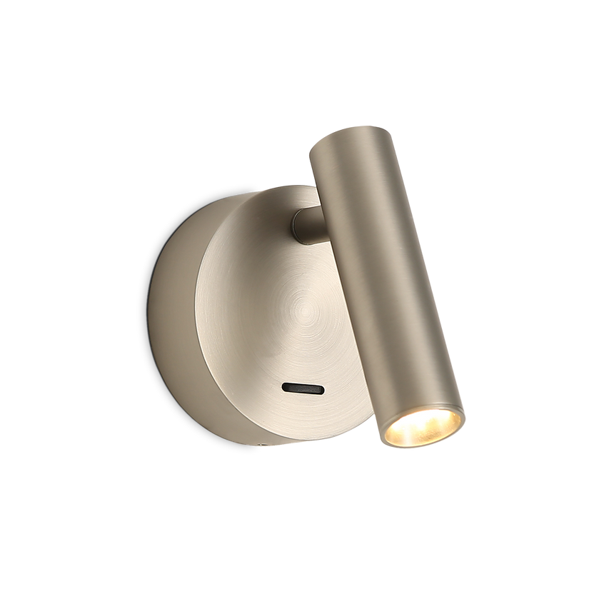 ACB Aplique LED Atria níquel mate 3W 3000K Con interruptor orientable A392510NM