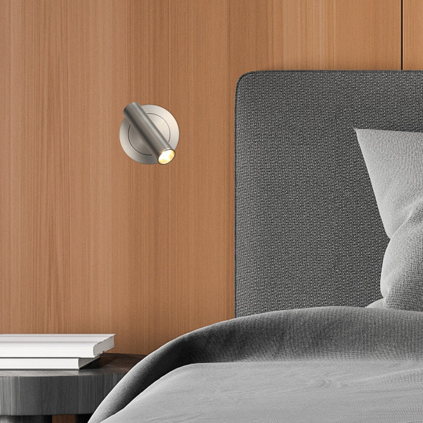 ACB Atria empotrable níquel mate LED 3W 3000K con interruptor orientable E392510NM